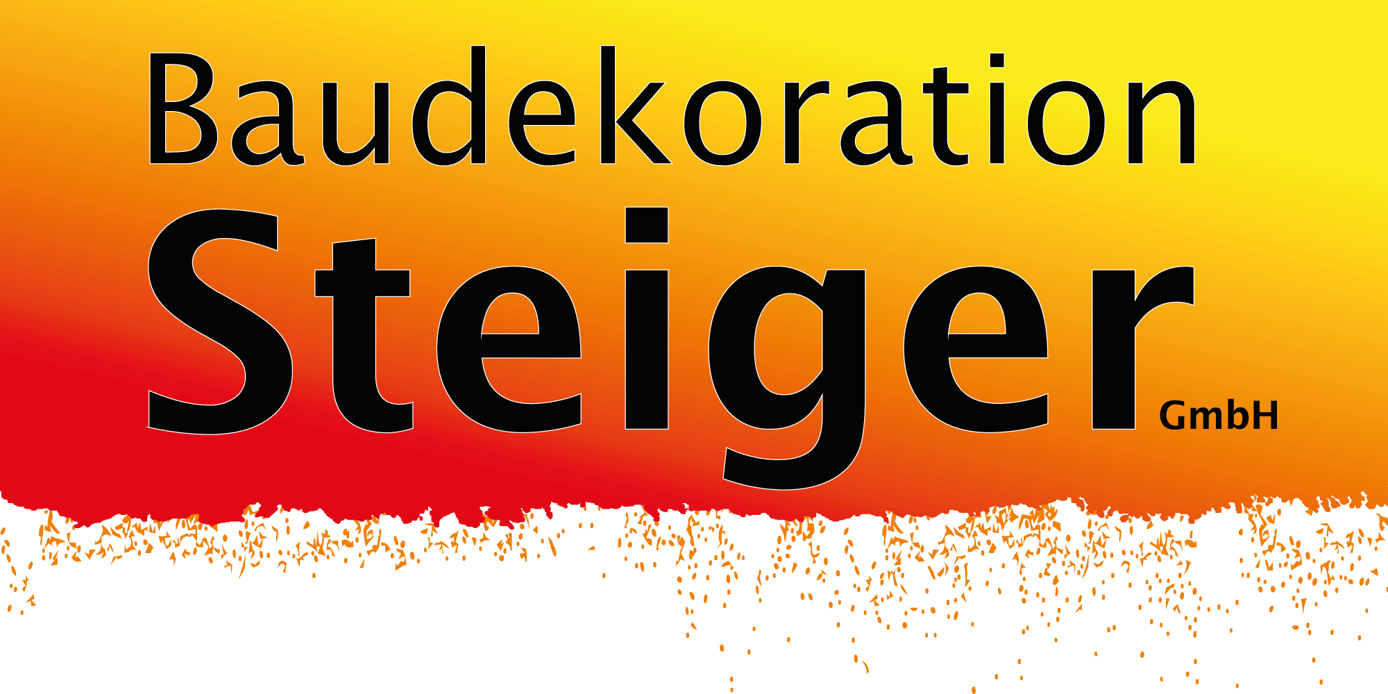 Logo der Baudekoration Steiger GmbH in Offenbach für professionelle Altbausanierung und Malerarbeiten