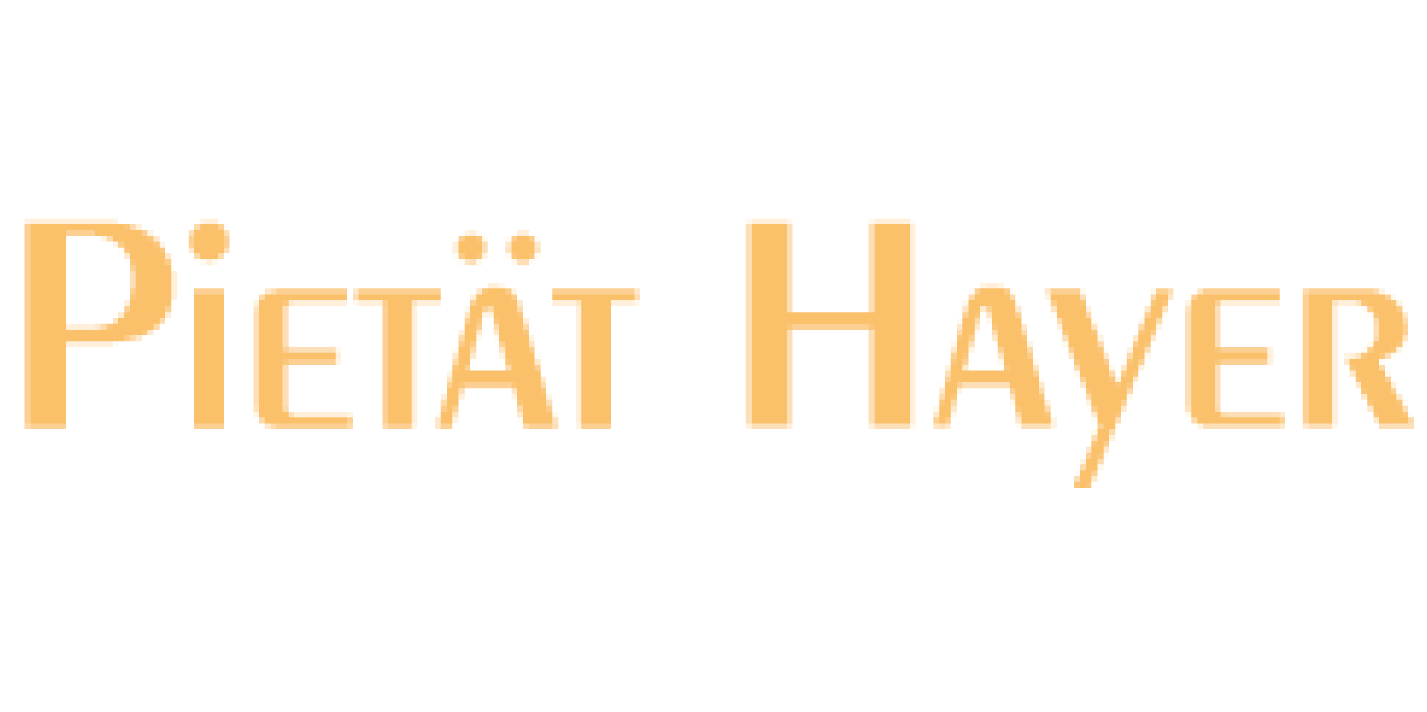 Logo von Pietät Hayer aus Offenbach als schlichtes, seriöses Markenzeichen eines Bestattungsunternehmens mit traditioneller Ausrichtung